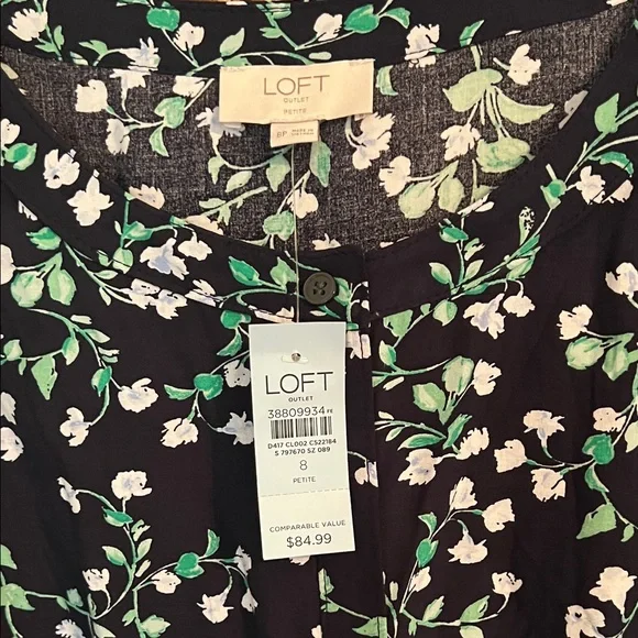 NWT Floral Loft Dress - Picture 2 of 5